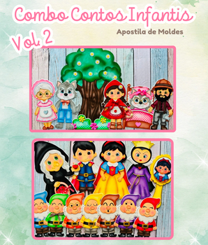Combo Contos Infantis Vol. 2 - Apostila de Moldes