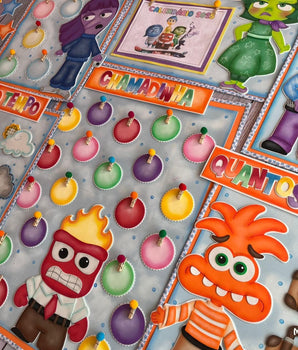 Kit Sala de Aula Divertidamente - Apostila de Moldes