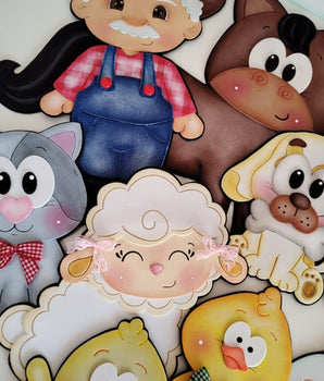 Seu Lobato Sacola Cenário - Apostila de Moldes