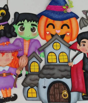 Apliques Halloween - Apostila de Moldes