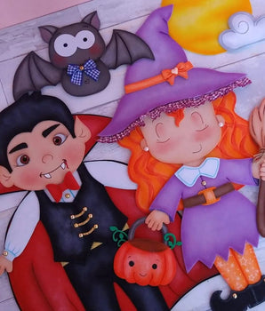 Apliques Halloween - Apostila de Moldes