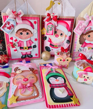 Mimos Natalinos - Apostila de Moldes