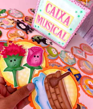 Caixa Musical - Apostila de Moldes