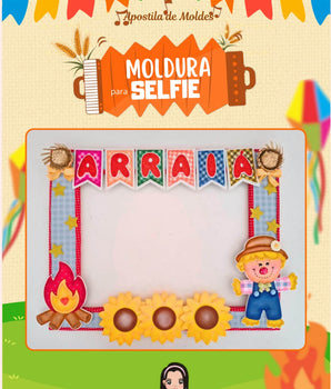 Moldura Junina - Apostila de Moldes