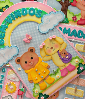 Kit Sala Bobbie Goods - Apostila de Moldes