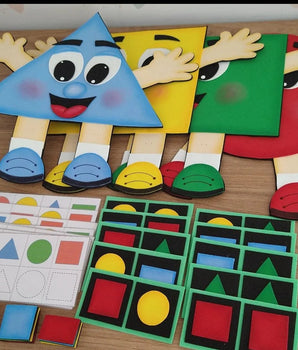 Aprendendo as Formas - Apostila de Moldes