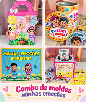 Combo Minhas Emoções - Apostila de Moldes