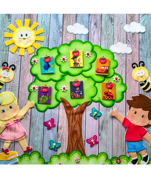 Mural Cantinho da Leitura - Apostila de Moldes Gigantes