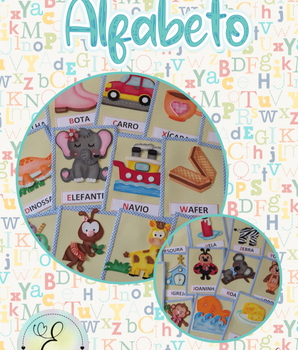 Alfabeto Ilustrado Placas - Apostila de Moldes