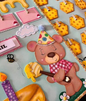 Kit Sala Ursinhos - Apostila de Moldes