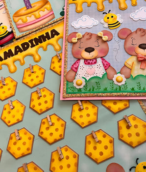 Kit Sala Ursinhos - Apostila de Moldes